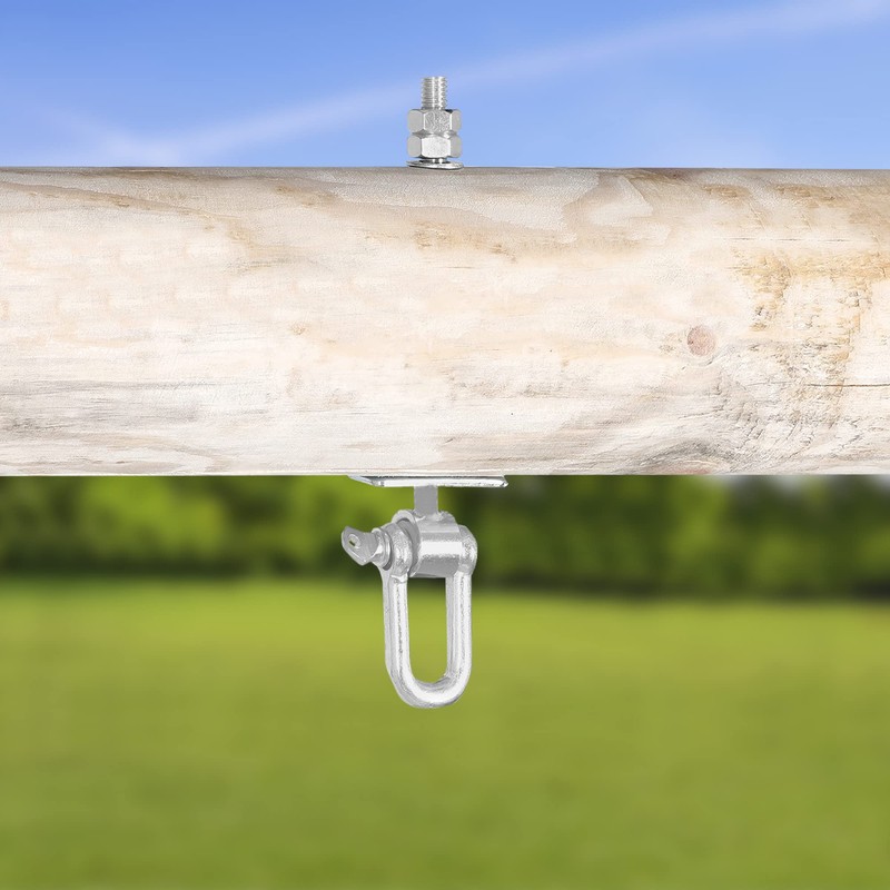 Kotarbau® Swing hooks with shackle and bolts for swing beams,