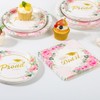 150Pcs 2025 Graduation Paper Plates and Napkins Party Supplies Floral