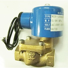 Saginomiya WEV-1504GLW Solenoid Valve for Water, 100V