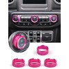 Savadicar Climate Control Panel Knob Trim Kit & Light Control