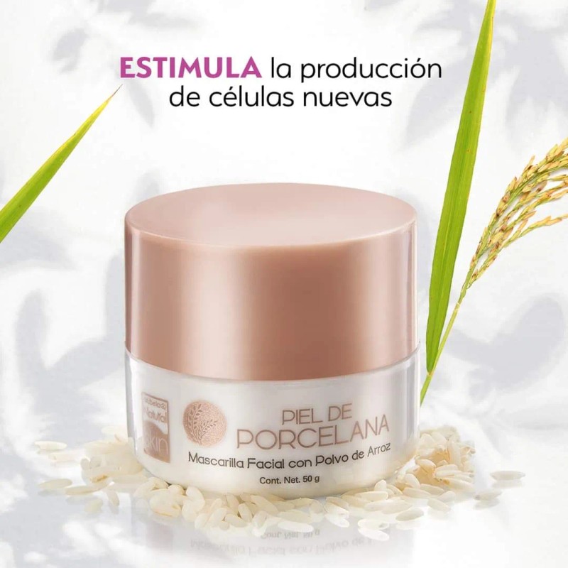 Crema Facial Arroz Mascarilla Jabón