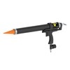 Albion Engineering AB30 Mid-Handle Air-Powered Steel Bulk Caulking Gun, 120