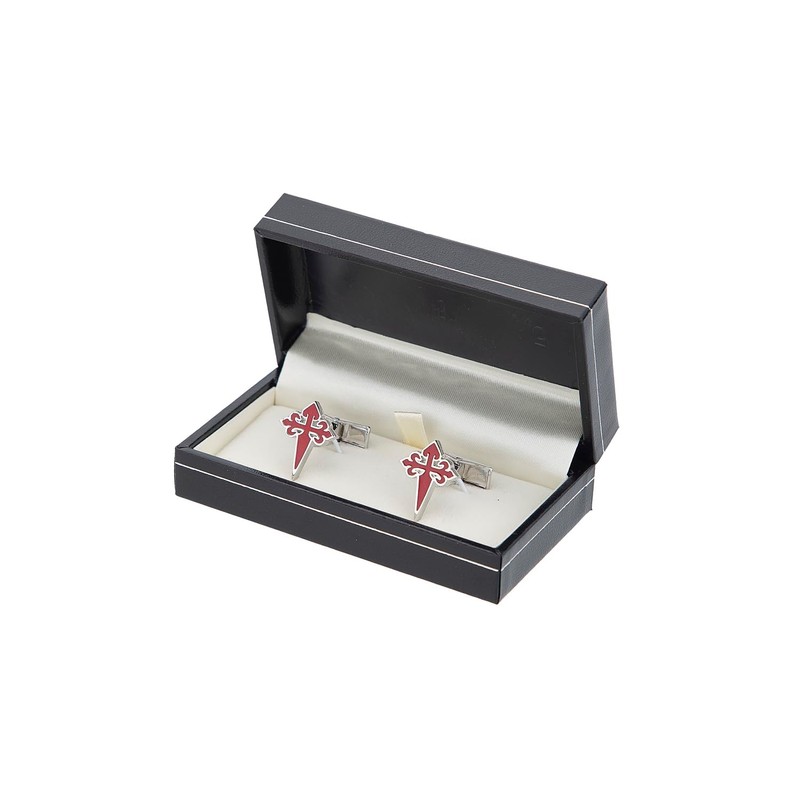 Cencibel Smart Casual St James Cross Cufflinks One Size Rhodium,