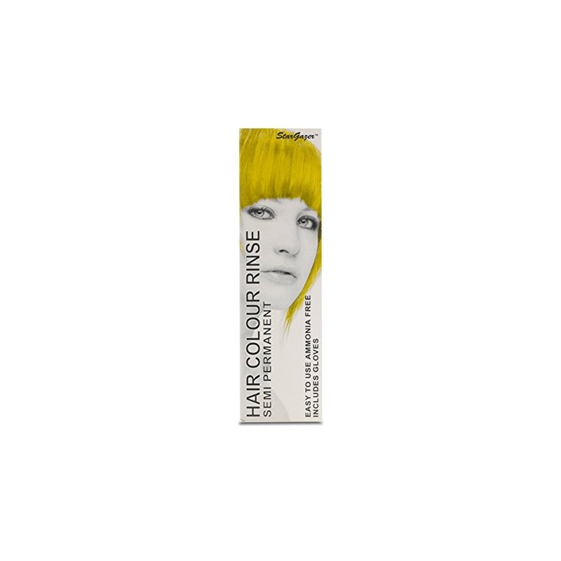 2 x Stargazer Semi Permanent Hair Colour Dye Yellow