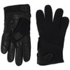 Mil-Tec Black Neoprene Assault Gloves with Leather Palm (XXL)