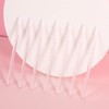 Tbestmax 100 Pcs Disposable Lip Brush with Container, Crystal Pink
