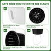 Planterhoma 5 Inch Self Watering Pots for Indoor Plants, 12