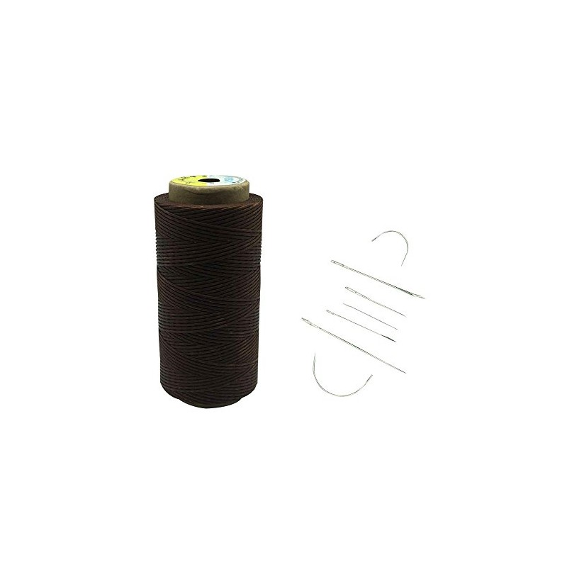 Yulakes 260 Meters 1mm Leather Waxed Wax Thread Corded Leather