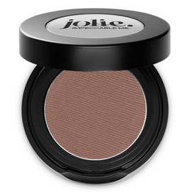 Jolie Cosmetics Pressed Powder (Matte) Eyeshadows - Cruelty Free, Vegan, Single Pan Eyeshadow 1.48g (SABLE)