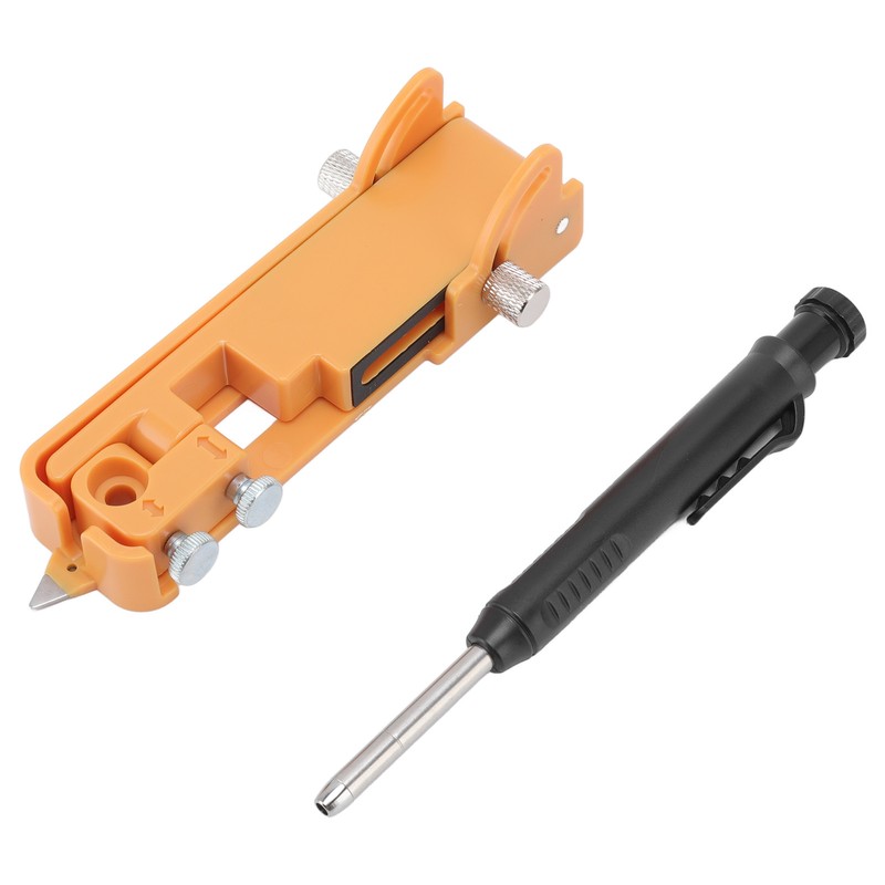 Multifunction Scribing Tool Construction Pencil Aluminum Alloy DIY Woodworking Marking