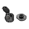 Trailer Socket + Seal + Bracket + Screws 13-Pin 12V