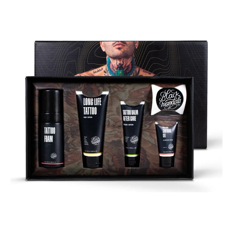 Kit After Care Tattoo Cuidado Del Tatuaje Black Mandala