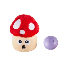 Outward Hound Nina Ottosson Snack Palz Interactive Plush Dog Puzzle with Treat Ball Dog Enrichment Toys Stuffable Dog Toy, Plush, Multicolored