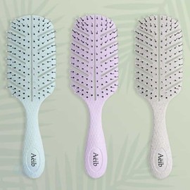 Eco Brush Hair Cushion Brush Root Comb Scalp Massage Comb Mint / 에코브러쉬 헤어쿠션브러쉬 뿌리빗 두피마사지빗 민트