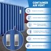 2PCS Shipping Container Vent - Enhance Air Circulation, Remove Excessive