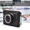 TONIVENT Portable Cassette to MP3 Player Mini USB Tape Player
