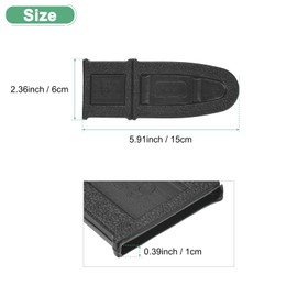 M METERXITY Chainsaw Chain Cover 6 Inch Plastic Chainsaw Scabbard Cover Chainsaw Bar Cover for 4" 6" Garden Chainsaw Protective Cover