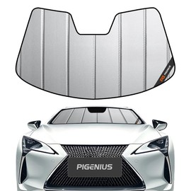 Pigenius Windshield Sunshade for Lexus LC 2018-2026 Front Window Sun Shade - Safeguard