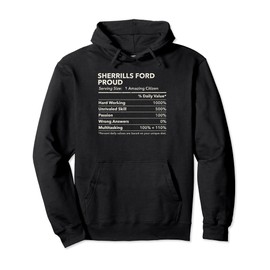 Sherrills Ford, North Carolina Proud Nutrition Facts Pullover Hoodie