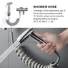 Shower Hose, Telescopic Shower Hose, Bidet Spring Hose, for Sprayer