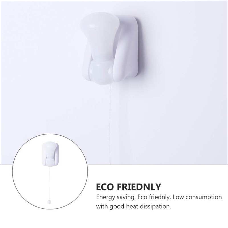 OSALADI Led Tent Light Portable Battery Operated Pull-Cord Lantern for
