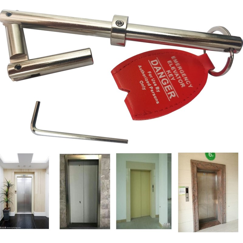 Elevator Door 3-Section Double Drop Emergency Key (1)