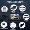 VEKOOTO Dual RV Backup Camera System 7-inch AHD 1080P Split