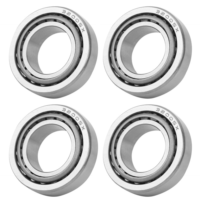 4Pcs Tapered Roller Bearing Set for Automotive Car Mechanical Gears