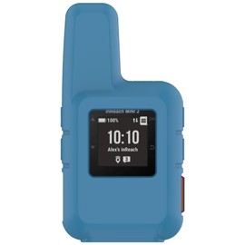 FTRONGRT Case Compatible with Garmin inReach Mini 2, Soft TPU, Scratch-Resistant Protective Case. Blue