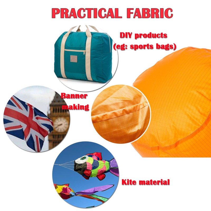 9KM DWLIFE 40D Waterproof Ripstop Nylon Fabric PU Coating Tear