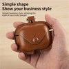 [3 in 1] TSVSXS Leather Case Compatible with AirPods Pro
