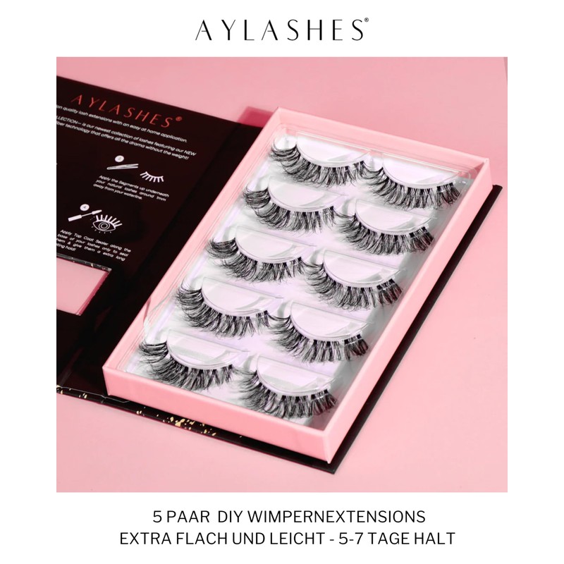 AYLASHES Maxi Box The Fluff DIY Eyelash Extensions for Home