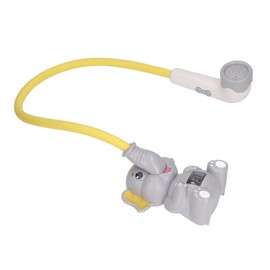 Cabezal de Ducha para Baño de bebé, Juguete Rociador de Agua para Baño de bebé, Termómetro Inteligente en Forma de Animal para Bañera para Niños Pequeños (Estilo 1 3,15x2,76