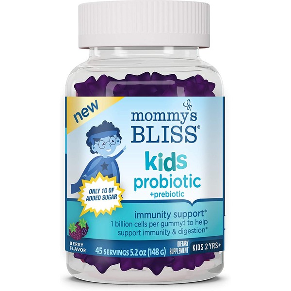Mommy's Bliss Baby Probiotic Drops Everyday - Gas, Constipation, Colic Symptom Relief - Newborns & Up - Natural, Flavorless, 0.34 Fl Oz