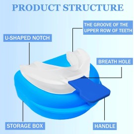 Unbranded Anti-Snoring Device Anti Snoring Mouthpiece Mouth Guard - Snoring Solution USA