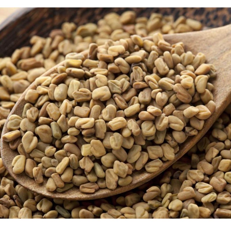 Spicy World Fenugreek Seeds (Methi) 5 Pound Bulk Bag -