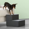ZINUS Easy Pet Stairs/Pet Ramp/Pet Ladder, X-small, Grey