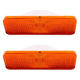 Park/Signal/Side Marker for 1981-1986 Bronco L=R Amber for 1981-1983 F-100 for 1981-1986 F-150 E1TZ13200A FO2520101