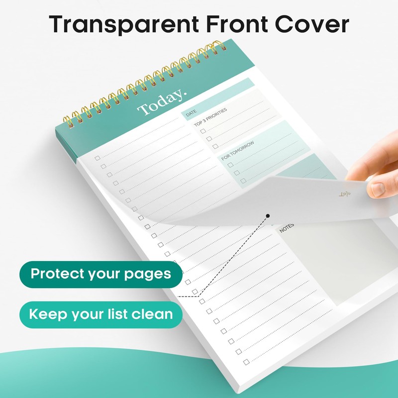 Taja To Do List Notepad - To Do List Notebook
