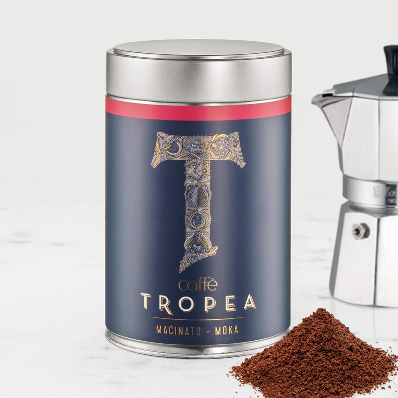 Caffè Tropea Ground Coffee for Moka Pot - Medium to