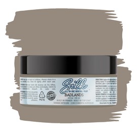 Dixie Belle Silk All-in-One Mineral Paint | Badlands (4oz) | All-in-One Water Based Primer + Topcoat | Durable Furniture Paint | Low Reflective Finish | Made in the USA