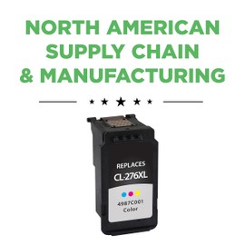 Clover Remanufactured High Yield Ink Cartridge Replacement for Canon CL-276XL (4987C001) | Color