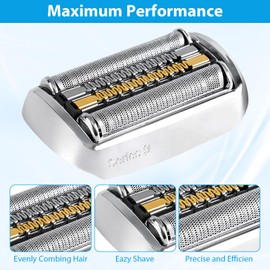 Shaving Head Compatible with Braun Series 9 All Electric Shavers Series 9 92s 92b 94m, 9290cc, 9291cc, 9370cc, 9293s, 9385cc, 9390cc, 9330s, 9296cc (94m)