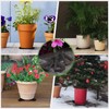 LeafLassie Plant Pot Feet for Outdoor Planters, 24PCS Invisible Flower