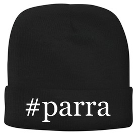 BH Cool Designs #Parra - Men's Hashtag Soft & Comfortable Beanie Hat Cap, Black, One Size