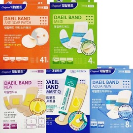 Waterproof fabric wound protection Dale Band mixed type 4 piece finger band Daeil Band Medi Mixed type 4 pieces