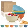 Perlapoc Wheat Straw Bowl Sets Unbreakable Cereal Bowl 26 OZ