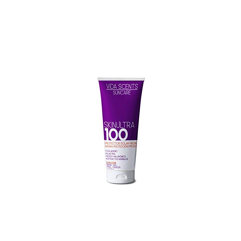 VIDA SCENTS | Protector Solar SKINULTRA 100 con acido hialuronico