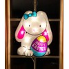 Easter Bunny Window Decoration Indoor Outdoor Use Happy Easter Lighted