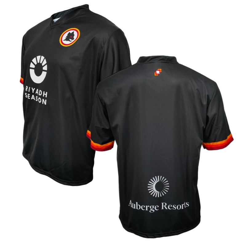 AS Roma Maglia Replica Ufficiale 23/24, Blank Third Riyadh, 10